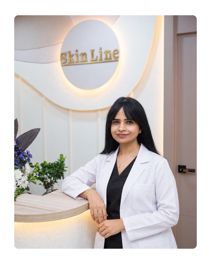 Dr. K. Sai Sandeepthi, founding dermatologist at Skinline